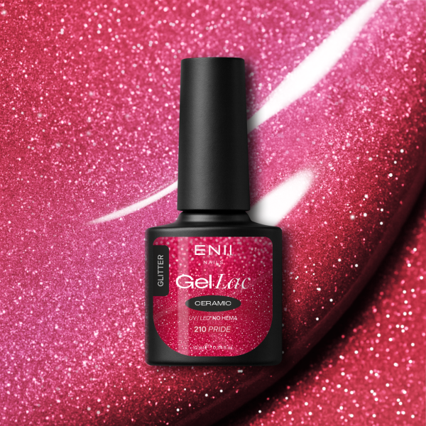 Gel lak Ceramic 210 Pride - gelový lak bez HEMA, 10 ml