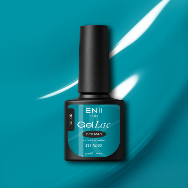 Gel lak Ceramic 239 Tides - gelový lak bez HEMA, 10 ml