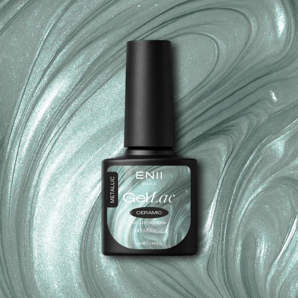 Gel lak Ceramic 241 Mirage - gelový lak bez HEMA, 10 ml