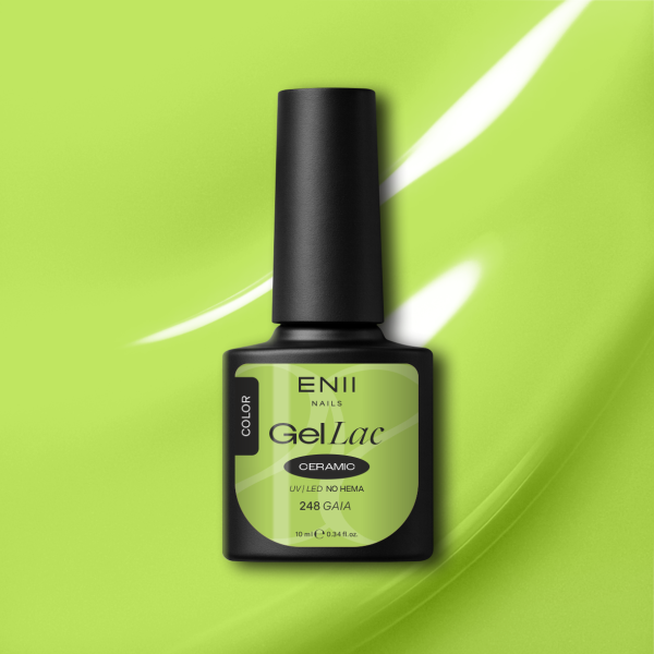 Gel lak Ceramic 248 Gaia - gelový lak bez HEMA, 10 ml