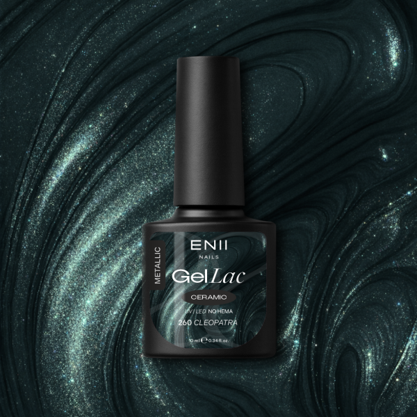 Gel lak Ceramic 260 Cleopatra - gelový lak bez HEMA, 10 ml