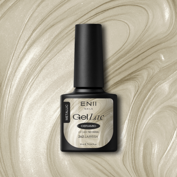 Gel lak Ceramic 262 Larissa - gelový lak bez HEMA, 10 ml