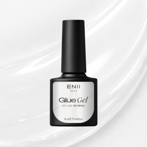 ENII Glue Gel NO HEMA - Profesionální gelové lepidlo na tipy UV/LED 10 ml