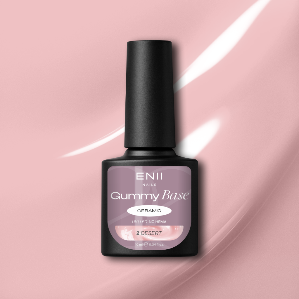 Gummy Base Ceramic 2 Desert - gumová báze na nehty 10 ml