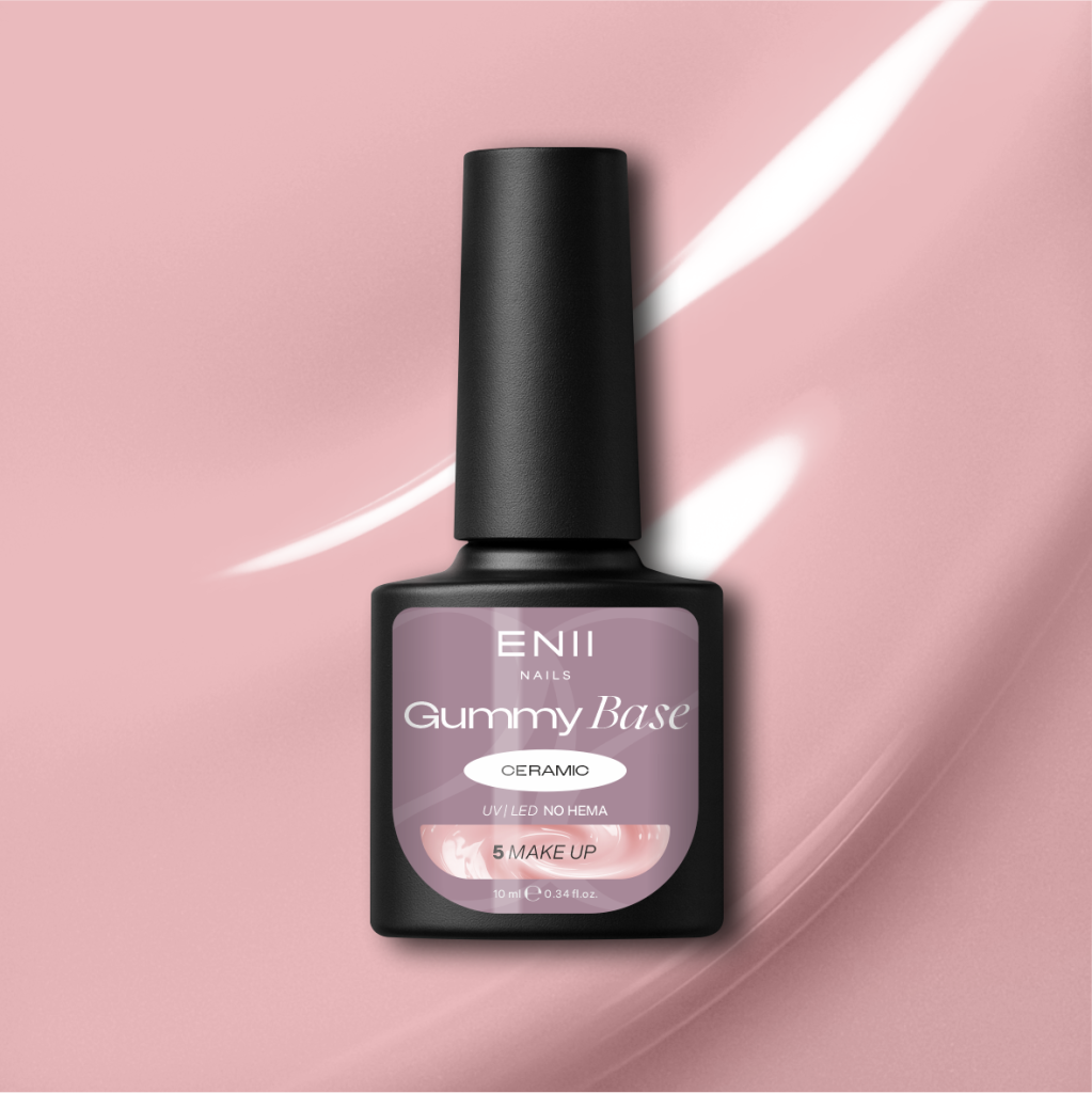 Gummy Base Ceramic 5 Make up - gumová báze na nehty 10 ml